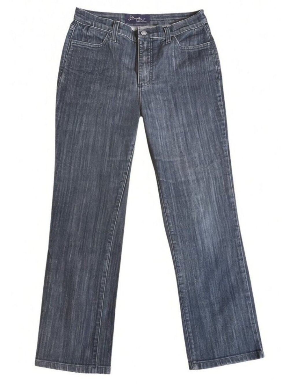 NYDJ Not Your Daughter's Jeans Women's Straight Leg 5 Pocket Blue Size 8P